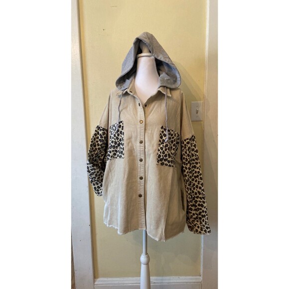 POL Tops - OLI HALI TOP OLI & HALI shirt Oli and Hali long sleeve snap down pockets boho SM